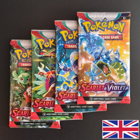 Scarlet & Violet Base Set Booster Pack - Artwork Set